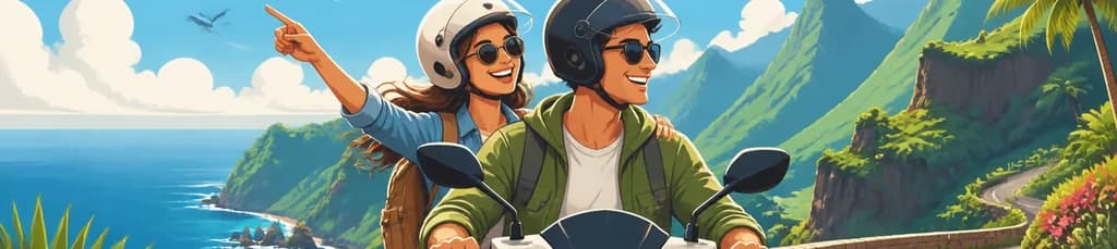 Alquila una moto en Tenerife y explora con libertad