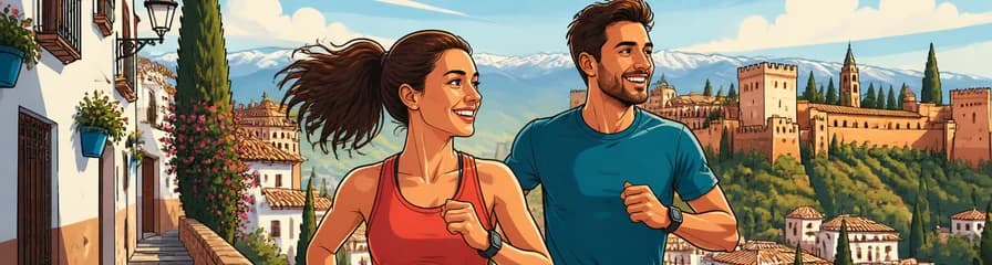 Recorrido de running por los encantos de Granada