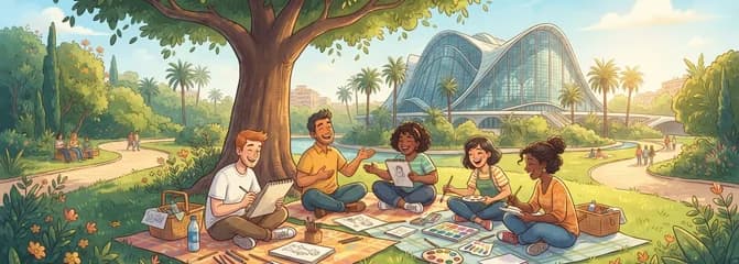 Pícnic Creativo en el Jardín del Turia