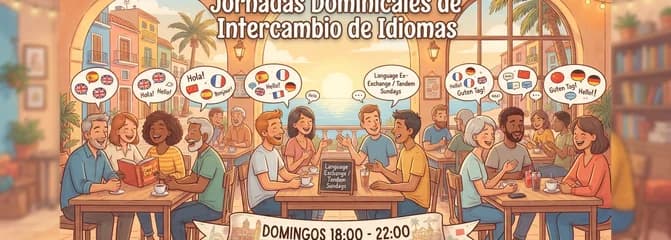 Jornadas Dominicales de Intercambio de Idiomas en Almería