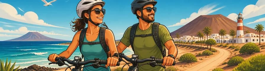 Descubre Corralejo, Fuerteventura, con el alquiler de bicicletas eléctricas