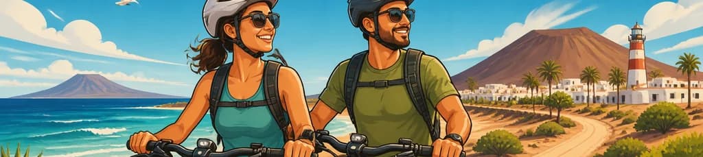 Descubre Corralejo, Fuerteventura, con el alquiler de bicicletas eléctricas