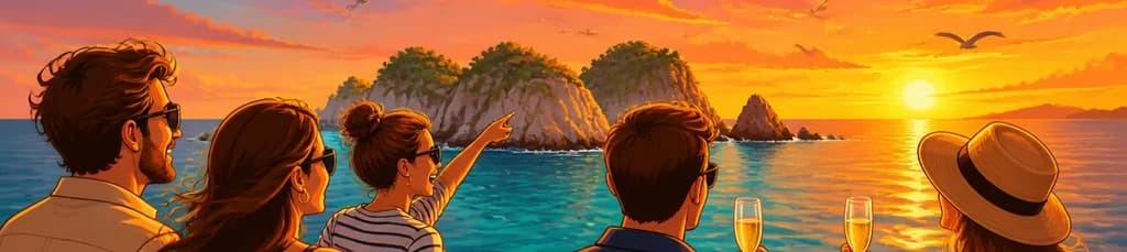 Captura la magia del atardecer en las Islas Medas de la Costa Brava