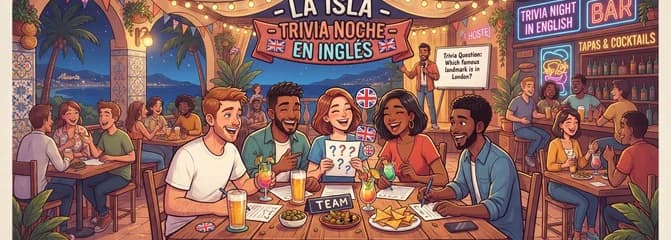Noche de Trivial en Inglés en La Isla, Alicante
