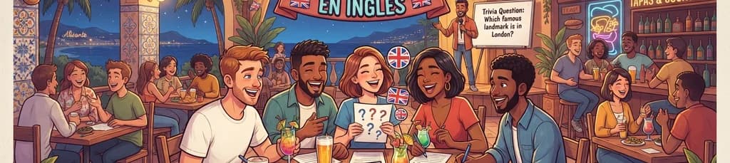 Noche de Trivial en Inglés en La Isla, Alicante