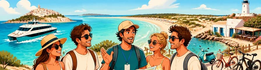 Excursión de un día a Formentera desde Ibiza