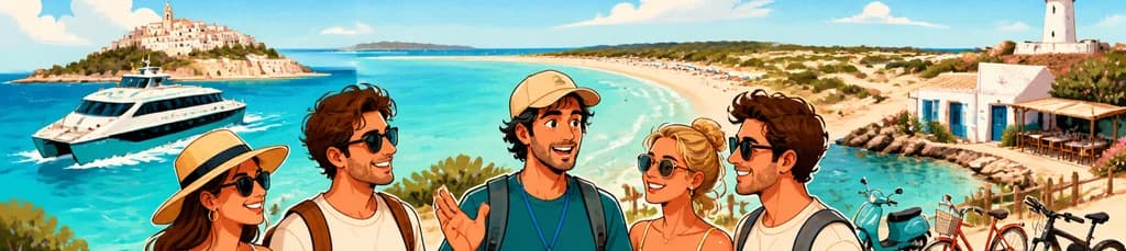 Excursión de un día a Formentera desde Ibiza