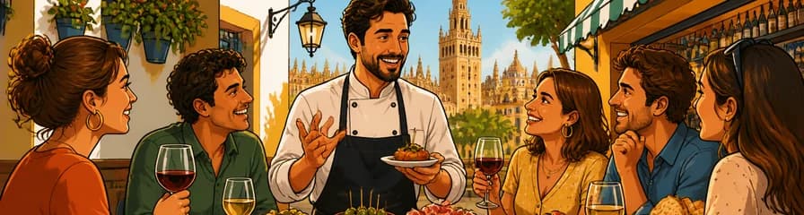 Vive la experiencia de la expedición de tapas "Chisporrotea y Saborea" en Sevilla