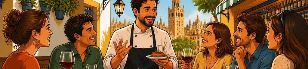 Vive la experiencia de la expedición de tapas "Chisporrotea y Saborea" en Sevilla