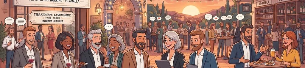Velada de networking AFTERWORK ES en Vilamalla