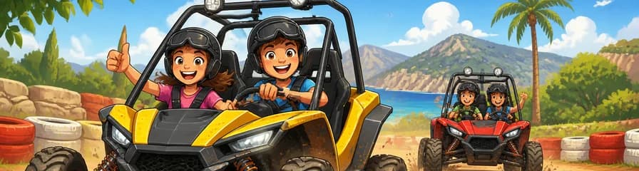 Conducción de buggy para niños en Mallorca