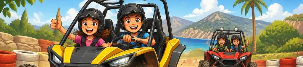 Conducción de buggy para niños en Mallorca
