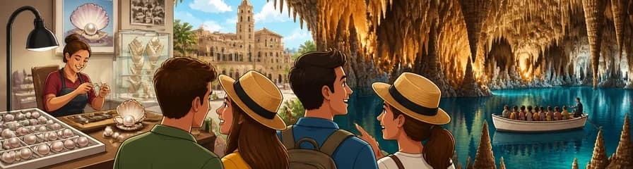 Viaje a la Fábrica de Perlas Majorica y las Cuevas del Drach