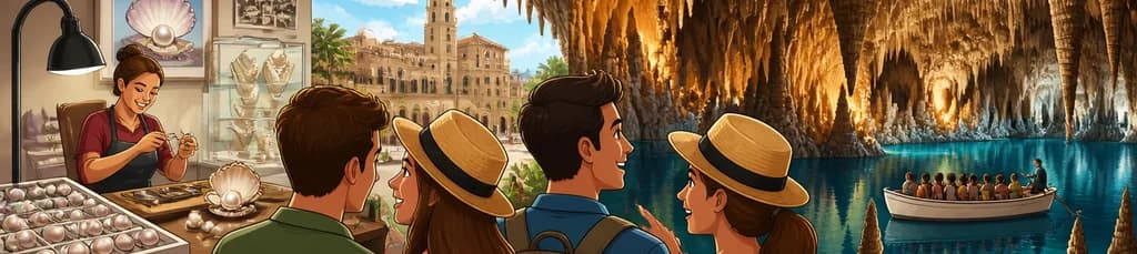 Viaje a la Fábrica de Perlas Majorica y las Cuevas del Drach