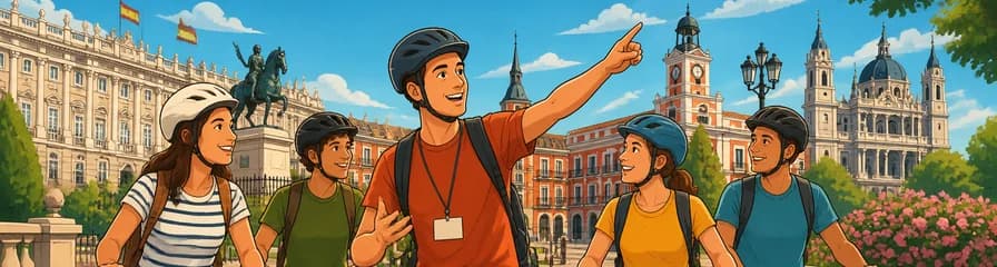 Recorrido ciclista guiado por Madrid