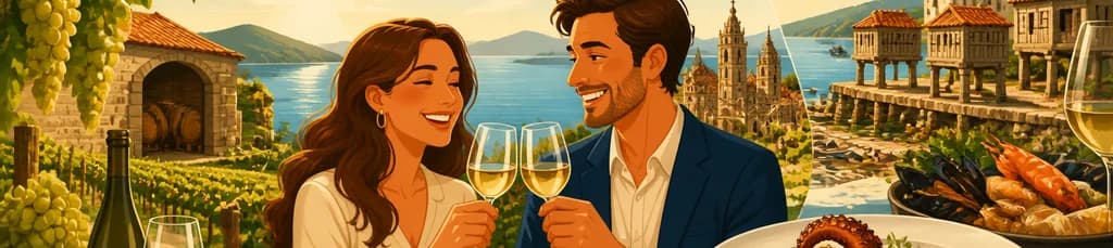 Inmersión exclusiva en el vino Albariño y la alta cocina Michelin