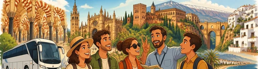 Recorrido turístico de seis días por las joyas de Andalucía, con salida desde Madrid
