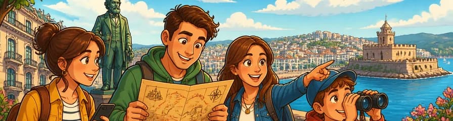 Juego de exploración al aire libre "Descubriendo Vigo: Un viaje a casa"