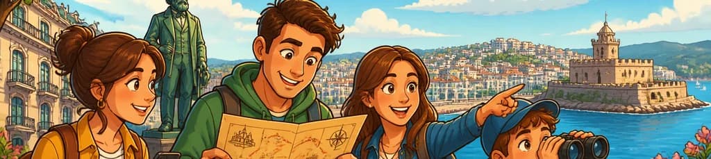 Juego de exploración al aire libre "Descubriendo Vigo: Un viaje a casa"