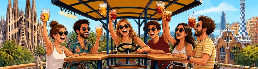 Recorrido privado en bicicleta cervecera por Barcelona