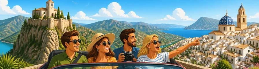 Tour en coche por Guadalest y Altea para grupos reducidos, con salida desde Alicante o Benidorm