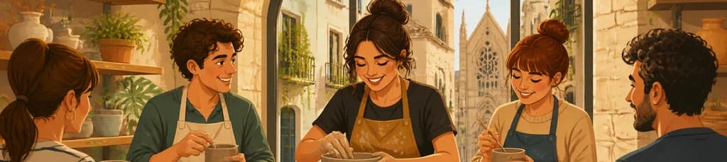 Taller de cerámica en Terra i Pell