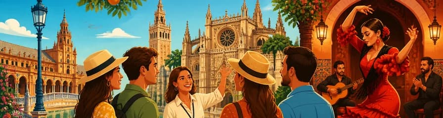 Paquete de dos noches en Sevilla con tour urbano y espectáculo de flamenco