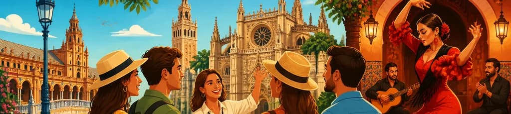 Paquete de dos noches en Sevilla con tour urbano y espectáculo de flamenco