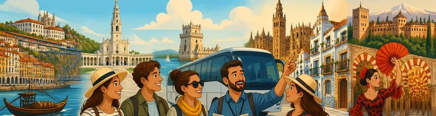 Recorrido de 14 días por Portugal y Andalucía con salida desde Madrid