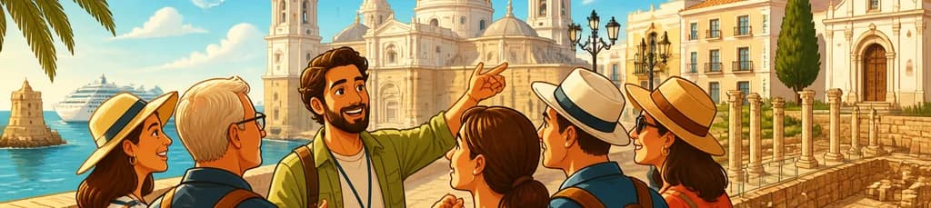 Descubre la historia de Cádiz con una excursión cultural privada por la costa