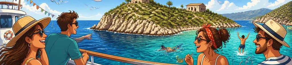 Travesía exclusiva en catamarán por Cala Mondragó al ocaso