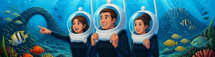 Descubre el fondo marino de Tenerife: Una experiencia guiada de senderismo submarino