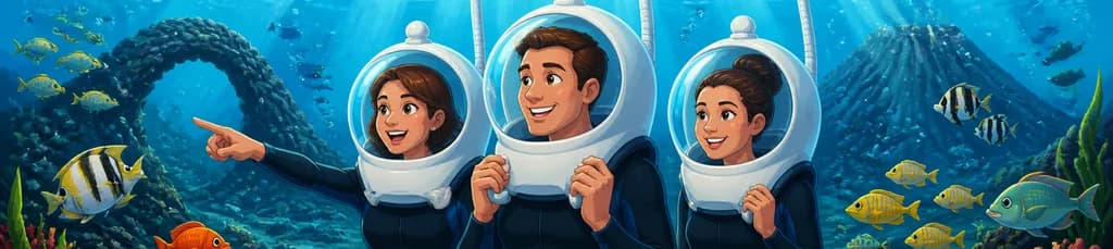 Descubre el fondo marino de Tenerife: Una experiencia guiada de senderismo submarino
