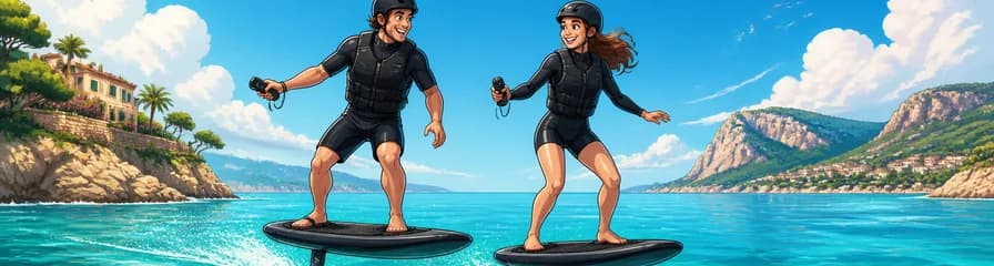 Experiencia privada en eFoil para dos personas en Mallorca: no se requiere experiencia