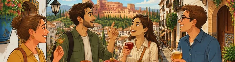 Descubre Granada a pie: un tour privado de tapas y paseo cultural