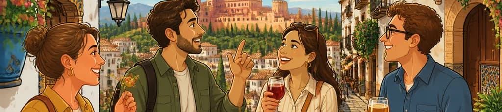 Descubre Granada a pie: un tour privado de tapas y paseo cultural
