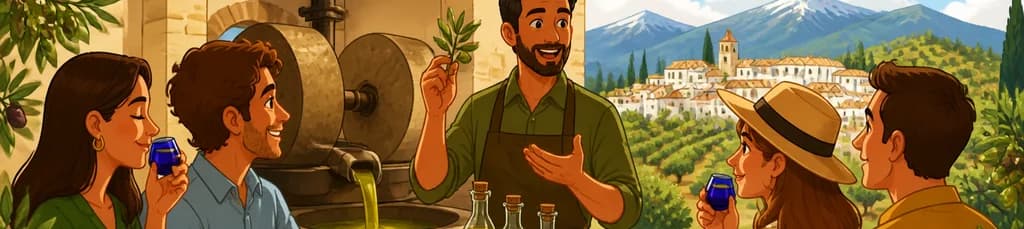 Vivencia exclusiva de medio día con aceite de oliva, partiendo desde Granada