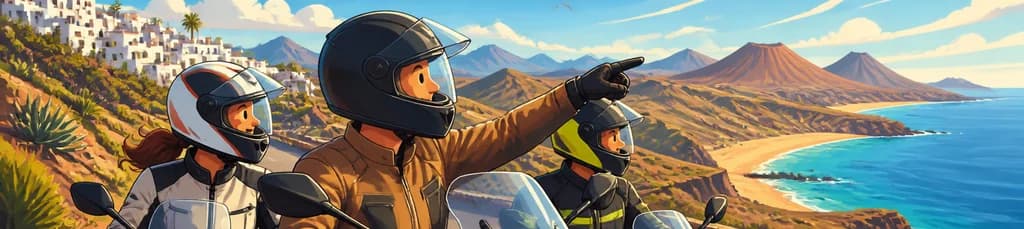 La aventura aguarda: Participa en nuestras travesías guiadas en moto partiendo de Mojácar