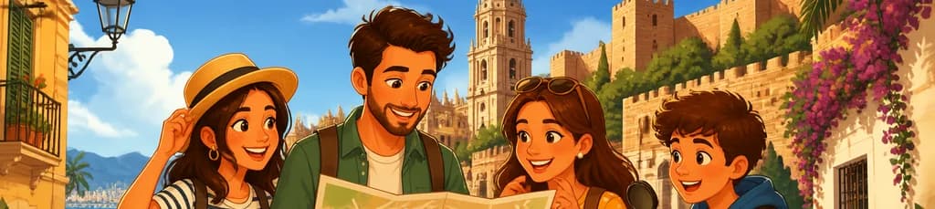 Caza del tesoro turístico privado en Málaga
