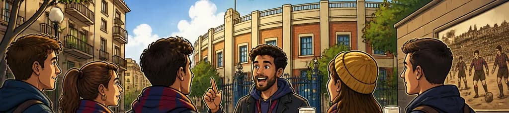 Descubre el origen del Barça: recorrido a pie por Les Corts con cerveza