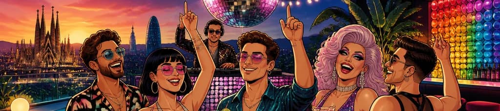 Fiesta en la azotea "Disco Fever" en Sky Bar by Axel