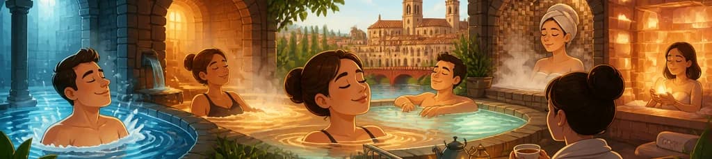 Experiencia de 90 minutos en el Circuito de Baños Termales de Girona