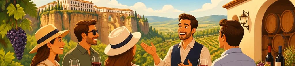 Visita exclusiva a la bodega Ronda con salida desde Granada