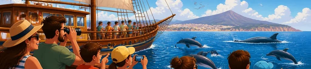 Avistamiento de cetáceos en Los Cristianos: Un paseo guiado en barco