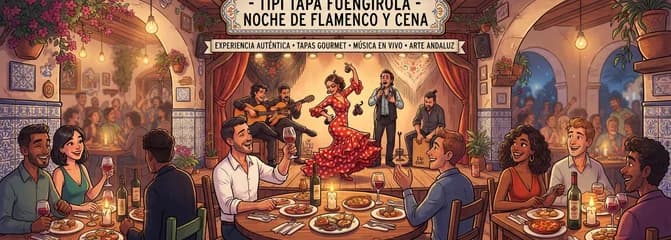 Noche de Flamenco y Cena en el Restaurante Tipi Tapa de Fuengirola