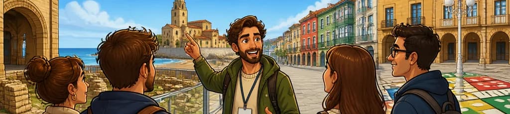 Tour privado a pie por Gijón: un recorrido inolvidable