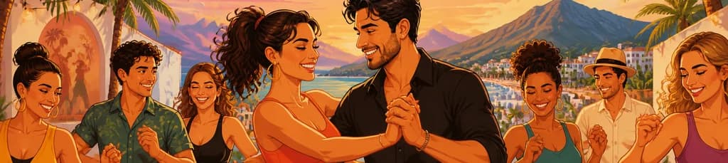 Experiencia de clases de salsa y baile latino en Marbella