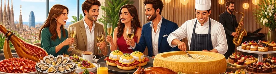 Disfruta del Brunch Deluxe en el InterContinental Barcelona de 5 estrellas