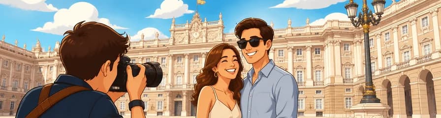 Sesión fotográfica exclusiva en el Palacio Real de Madrid