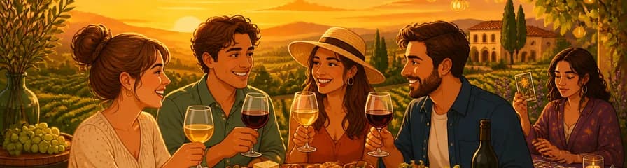 Puesta de Sol en el Penedès: Cata de Vinos y Tapas con Salida desde Barcelona